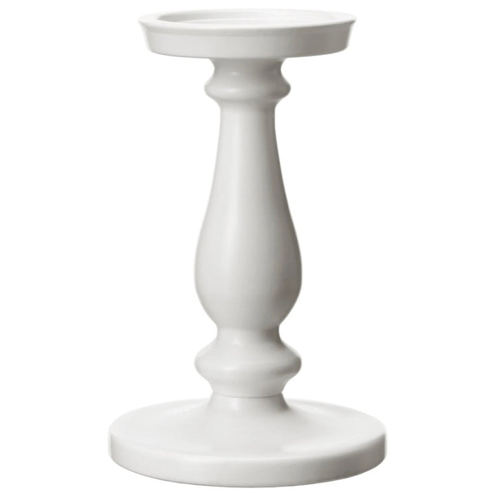 White Candleholder