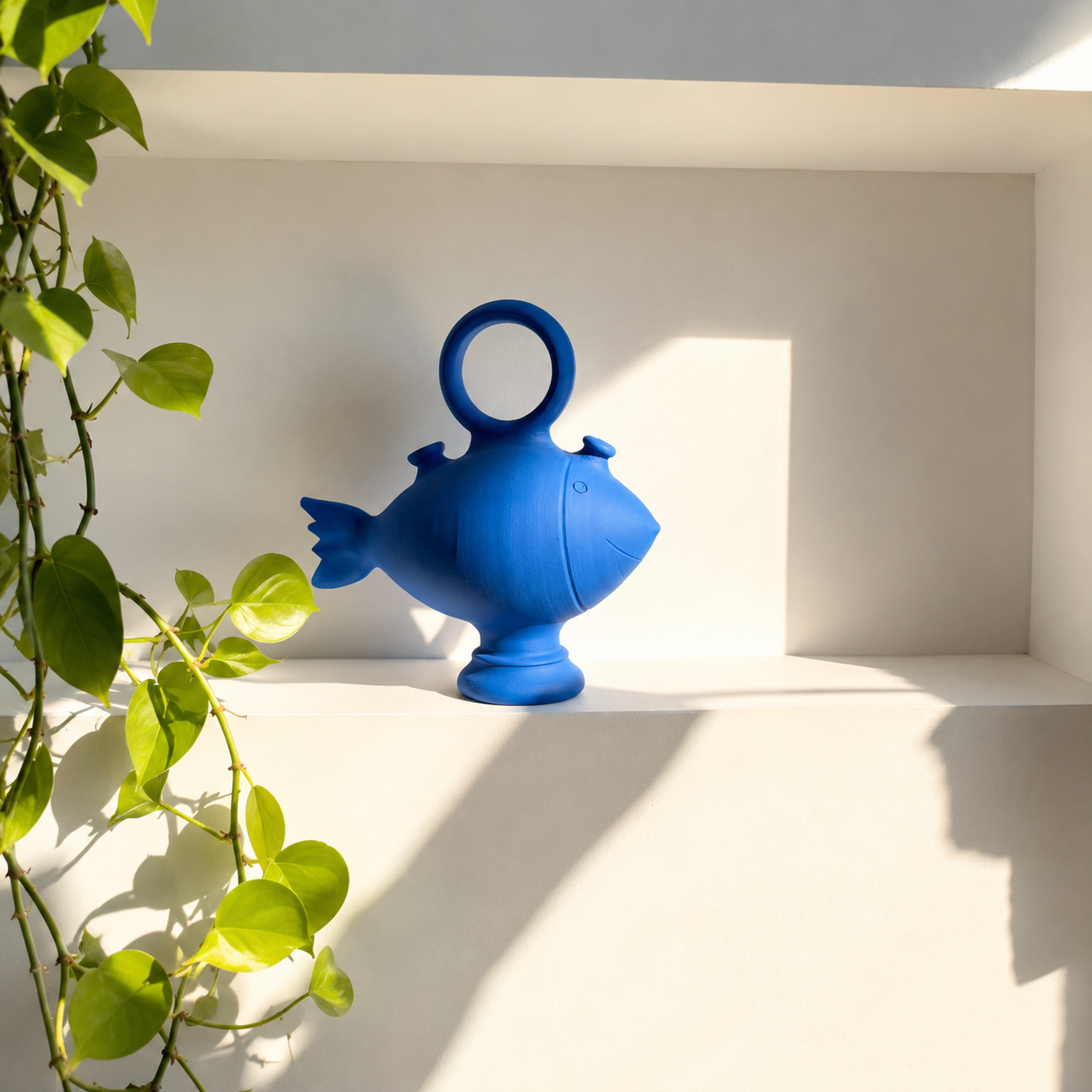 Fish-shaped water jug
